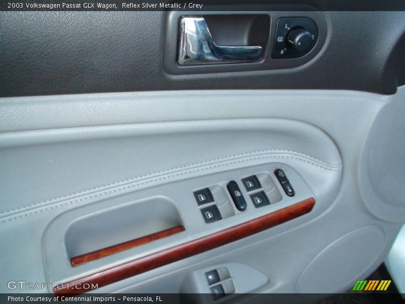 Reflex Silver Metallic / Grey 2003 Volkswagen Passat GLX Wagon