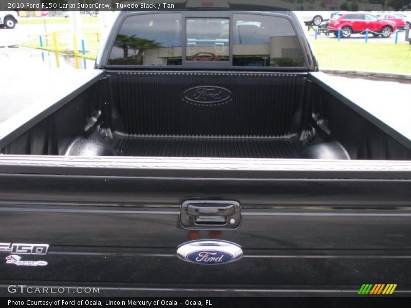 Tuxedo Black / Tan 2010 Ford F150 Lariat SuperCrew