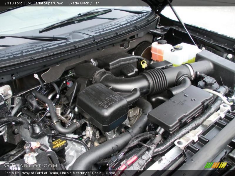 Tuxedo Black / Tan 2010 Ford F150 Lariat SuperCrew