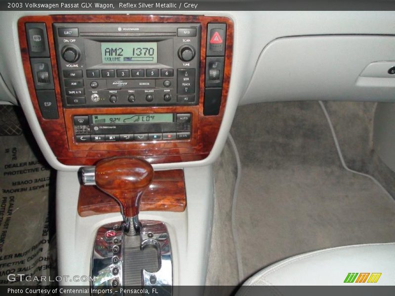 Reflex Silver Metallic / Grey 2003 Volkswagen Passat GLX Wagon