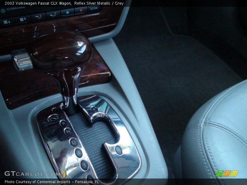 Reflex Silver Metallic / Grey 2003 Volkswagen Passat GLX Wagon