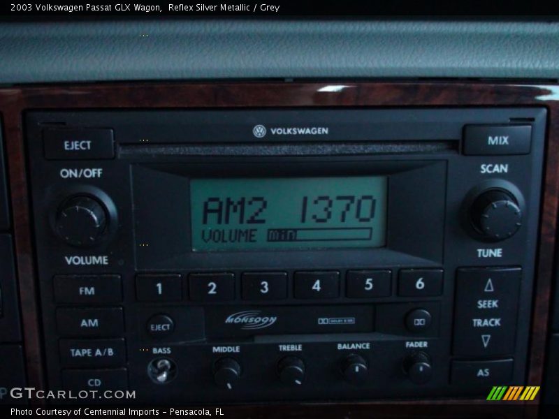 Reflex Silver Metallic / Grey 2003 Volkswagen Passat GLX Wagon