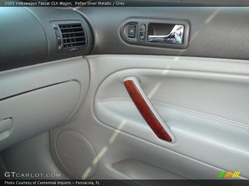 Reflex Silver Metallic / Grey 2003 Volkswagen Passat GLX Wagon