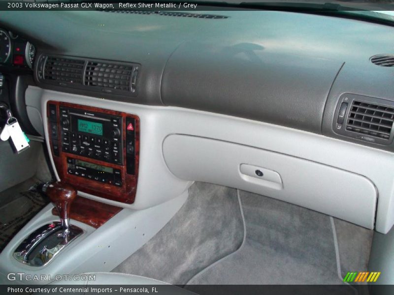 Reflex Silver Metallic / Grey 2003 Volkswagen Passat GLX Wagon