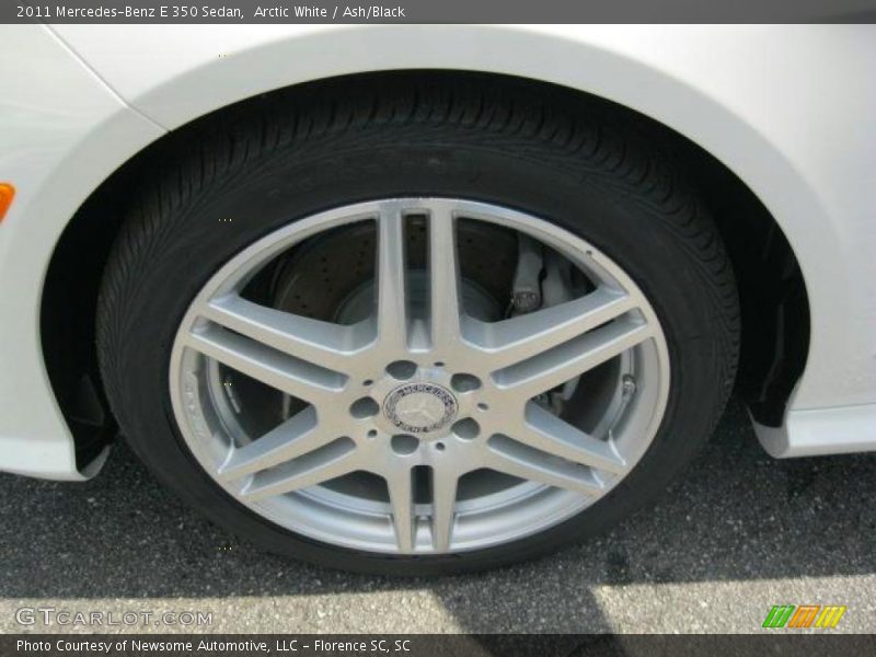 Arctic White / Ash/Black 2011 Mercedes-Benz E 350 Sedan