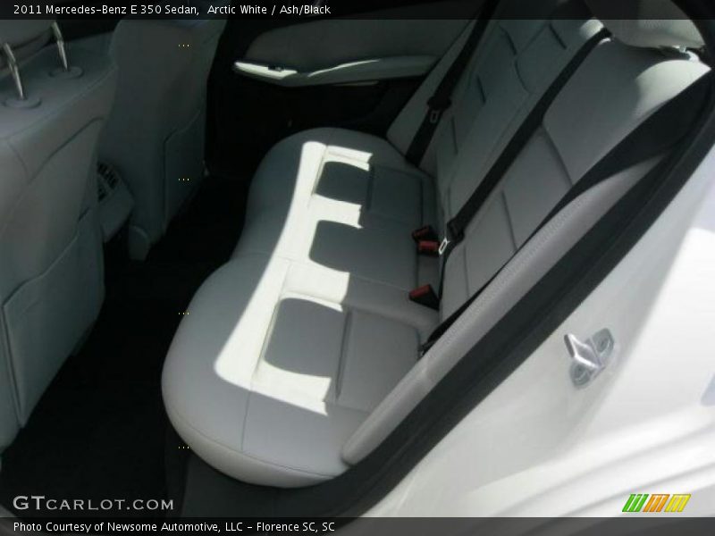 Arctic White / Ash/Black 2011 Mercedes-Benz E 350 Sedan