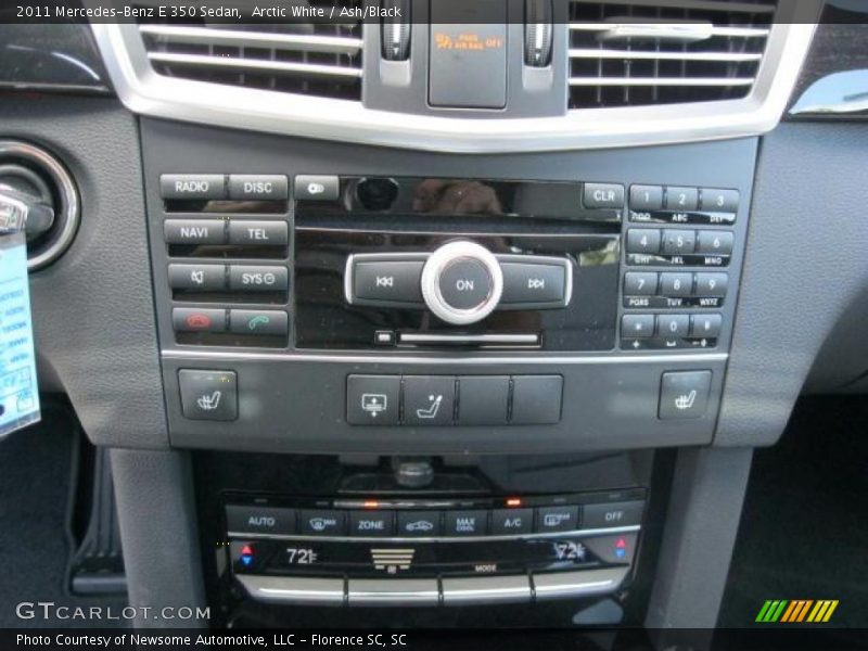 Arctic White / Ash/Black 2011 Mercedes-Benz E 350 Sedan