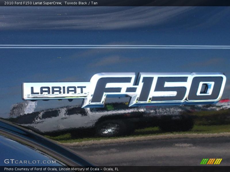 Tuxedo Black / Tan 2010 Ford F150 Lariat SuperCrew