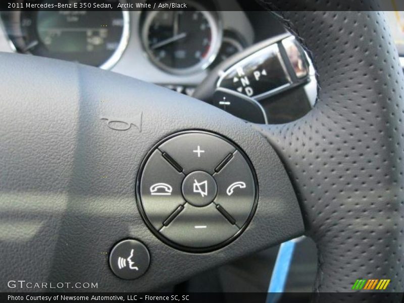 Arctic White / Ash/Black 2011 Mercedes-Benz E 350 Sedan