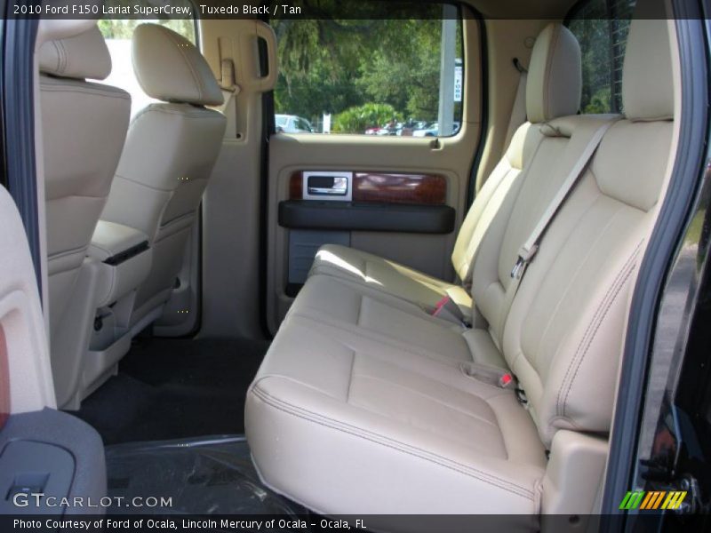 Tuxedo Black / Tan 2010 Ford F150 Lariat SuperCrew