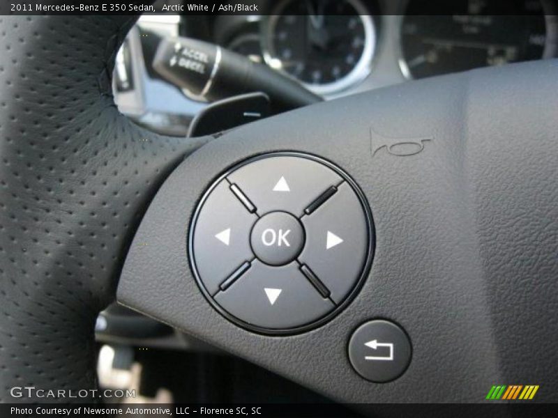 Arctic White / Ash/Black 2011 Mercedes-Benz E 350 Sedan