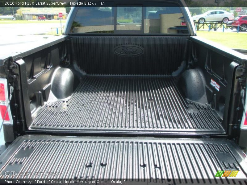 Tuxedo Black / Tan 2010 Ford F150 Lariat SuperCrew