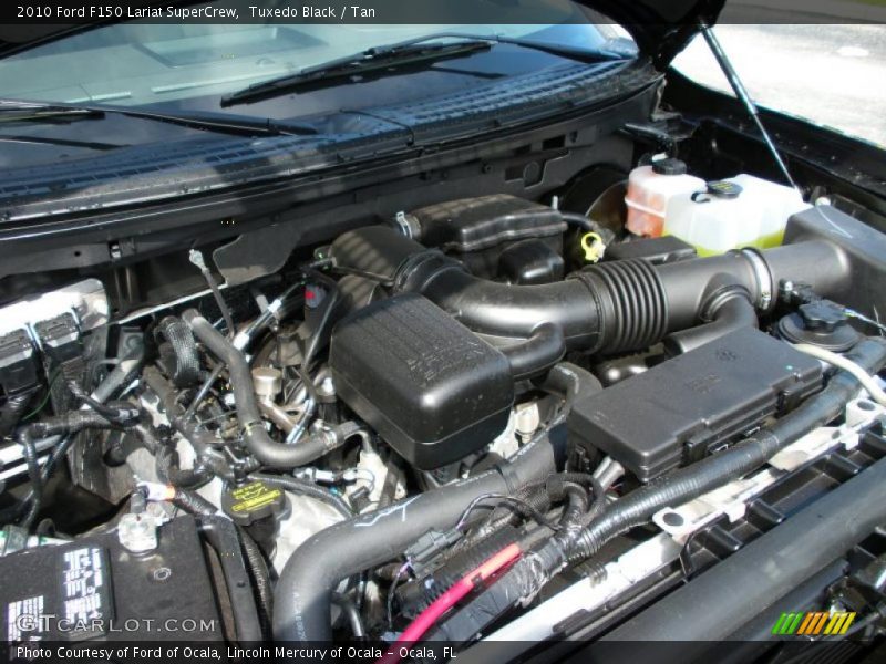 Tuxedo Black / Tan 2010 Ford F150 Lariat SuperCrew