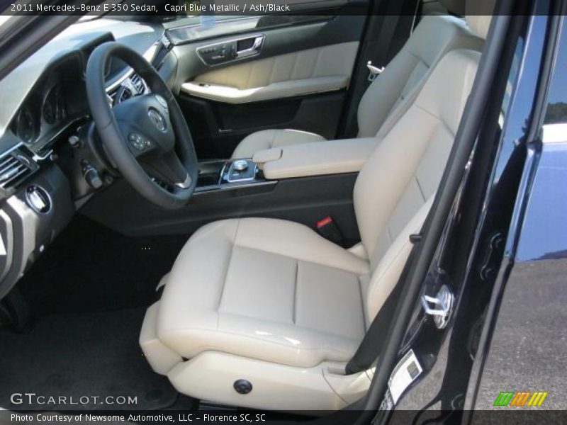 Capri Blue Metallic / Ash/Black 2011 Mercedes-Benz E 350 Sedan