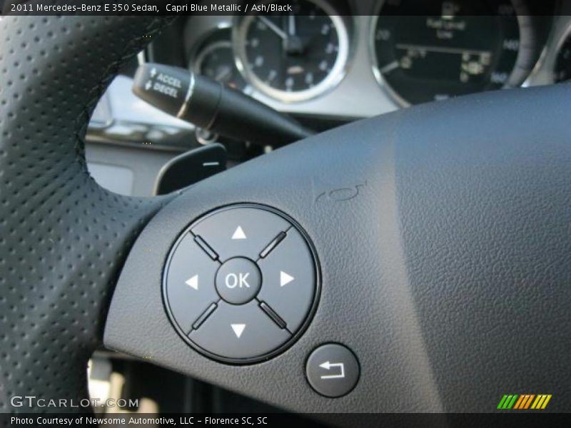 Capri Blue Metallic / Ash/Black 2011 Mercedes-Benz E 350 Sedan