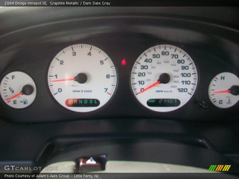 Graphite Metallic / Dark Slate Gray 2004 Dodge Intrepid SE