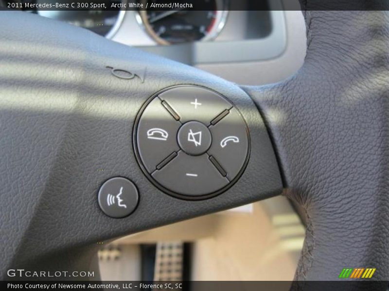 Arctic White / Almond/Mocha 2011 Mercedes-Benz C 300 Sport