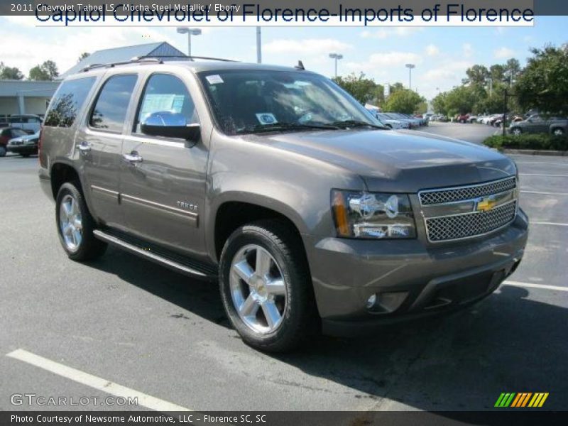 Mocha Steel Metallic / Ebony 2011 Chevrolet Tahoe LS