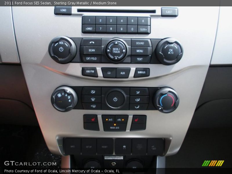 Sterling Gray Metallic / Medium Stone 2011 Ford Focus SES Sedan