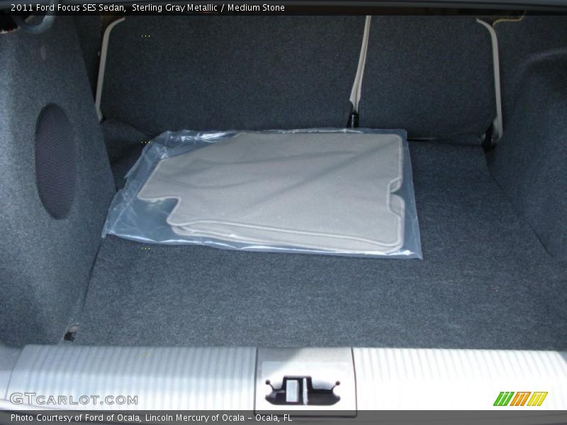 Sterling Gray Metallic / Medium Stone 2011 Ford Focus SES Sedan
