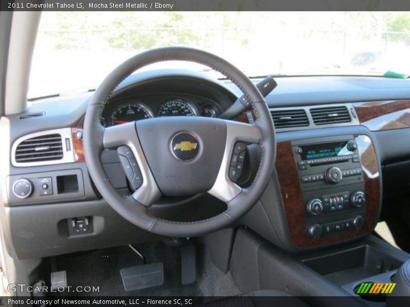 Mocha Steel Metallic / Ebony 2011 Chevrolet Tahoe LS