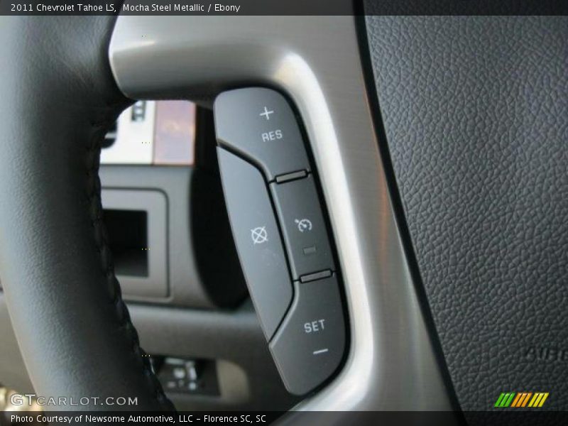 Mocha Steel Metallic / Ebony 2011 Chevrolet Tahoe LS