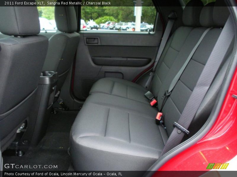 Sangria Red Metallic / Charcoal Black 2011 Ford Escape XLT
