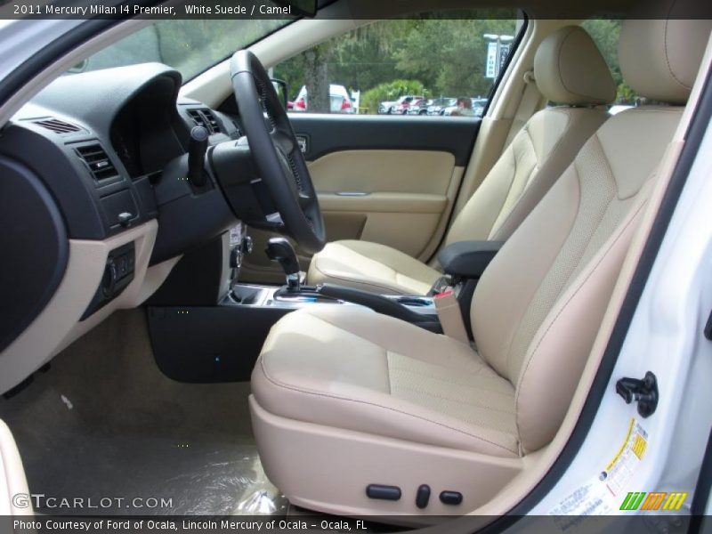 White Suede / Camel 2011 Mercury Milan I4 Premier