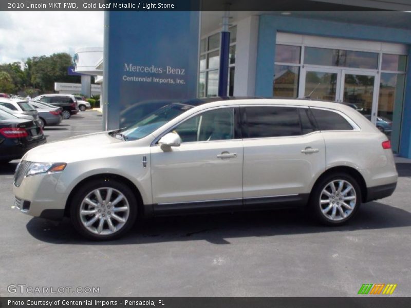 Gold Leaf Metallic / Light Stone 2010 Lincoln MKT FWD