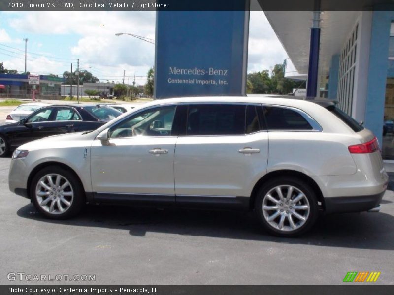 Gold Leaf Metallic / Light Stone 2010 Lincoln MKT FWD