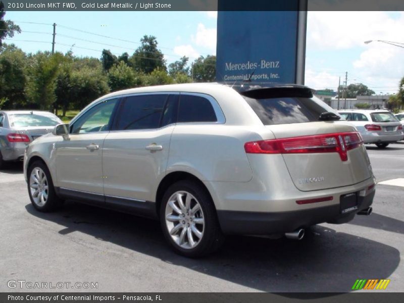 Gold Leaf Metallic / Light Stone 2010 Lincoln MKT FWD