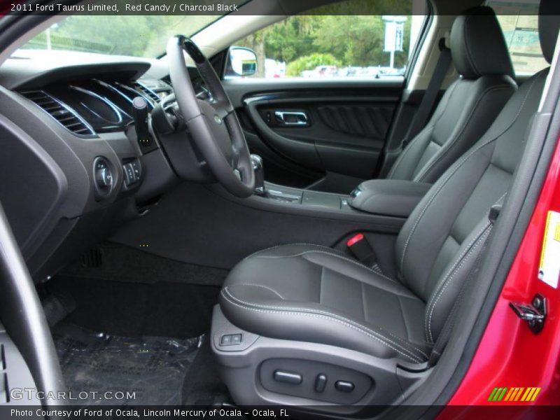  2011 Taurus Limited Charcoal Black Interior