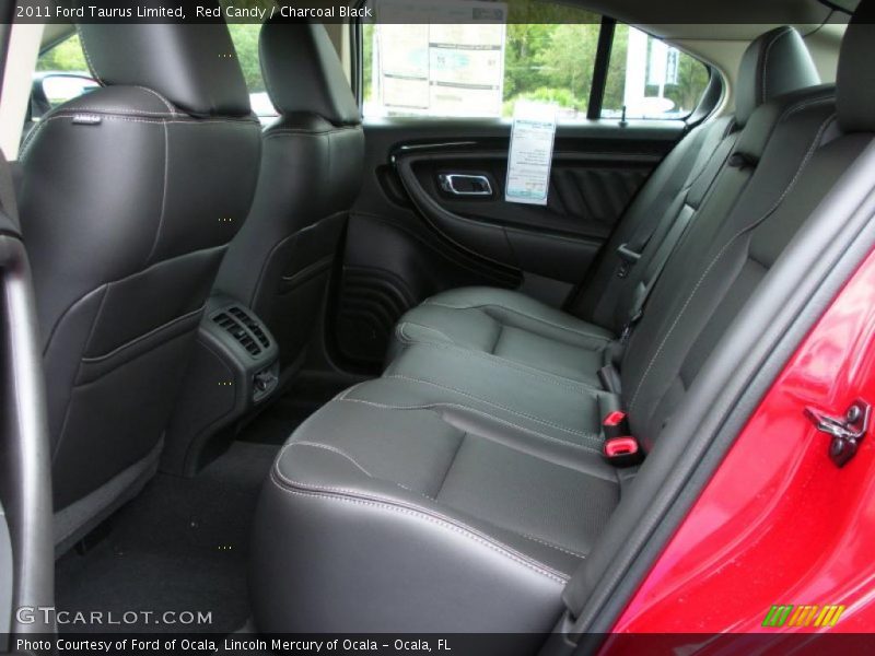 Red Candy / Charcoal Black 2011 Ford Taurus Limited