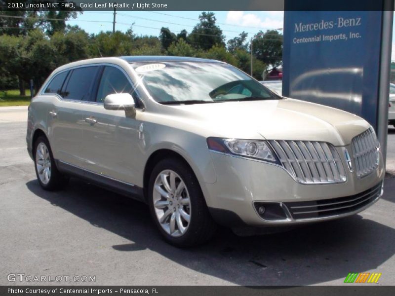 Gold Leaf Metallic / Light Stone 2010 Lincoln MKT FWD