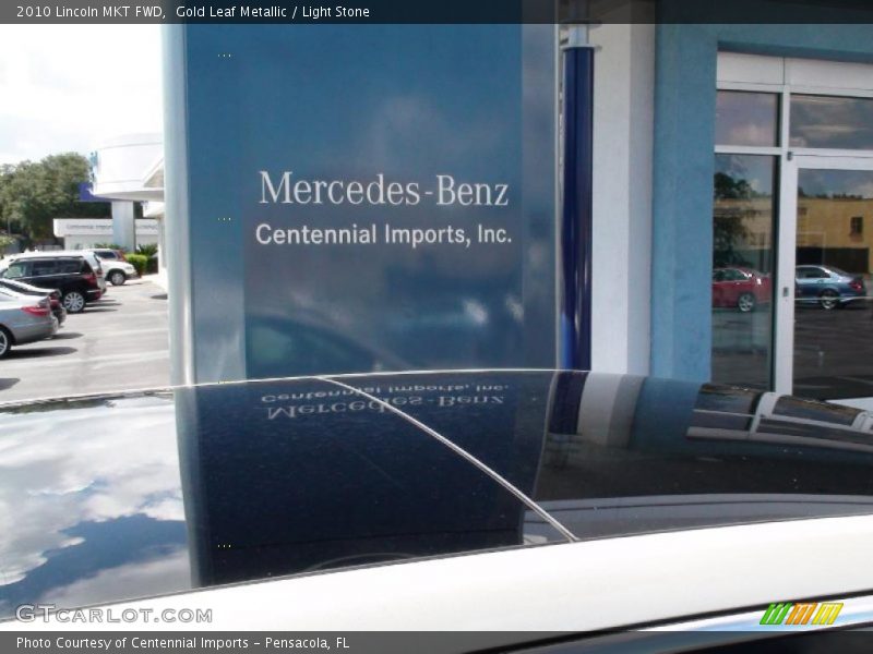 Gold Leaf Metallic / Light Stone 2010 Lincoln MKT FWD