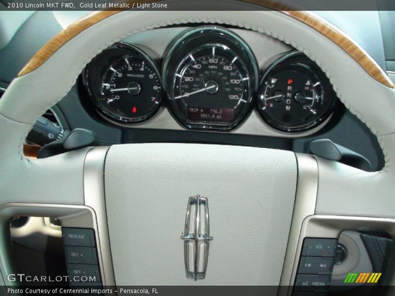 Gold Leaf Metallic / Light Stone 2010 Lincoln MKT FWD