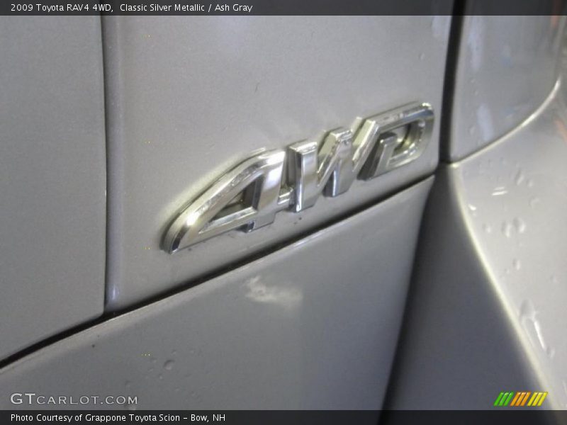 Classic Silver Metallic / Ash Gray 2009 Toyota RAV4 4WD
