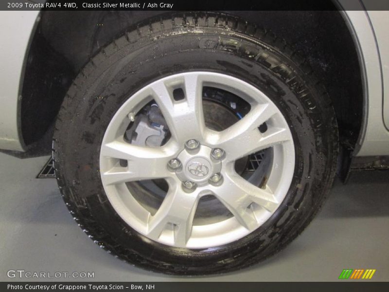 Classic Silver Metallic / Ash Gray 2009 Toyota RAV4 4WD