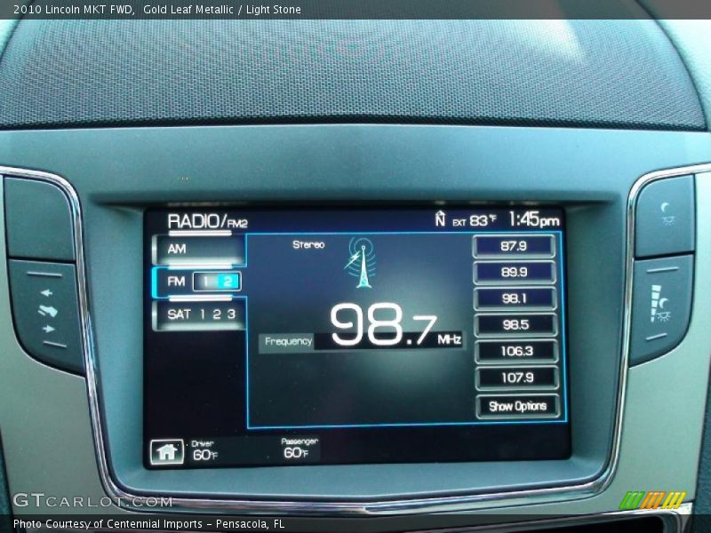 Gold Leaf Metallic / Light Stone 2010 Lincoln MKT FWD