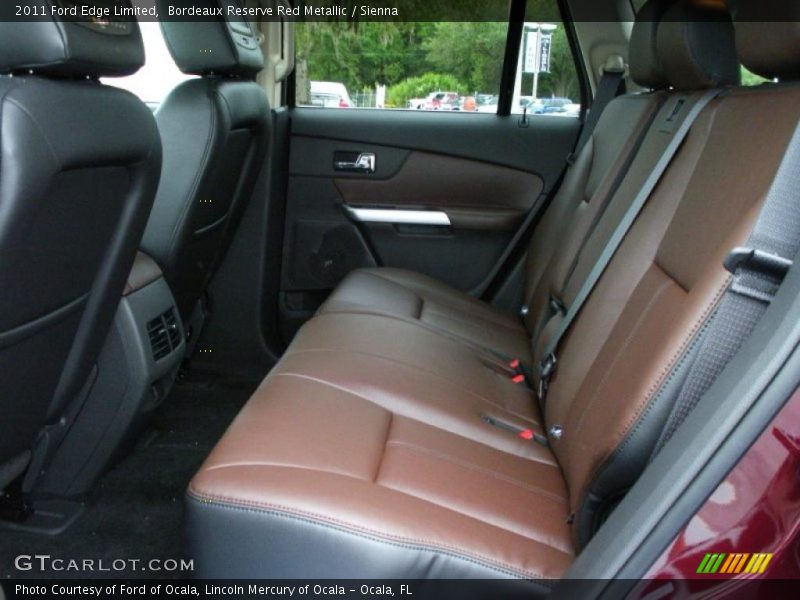 Bordeaux Reserve Red Metallic / Sienna 2011 Ford Edge Limited