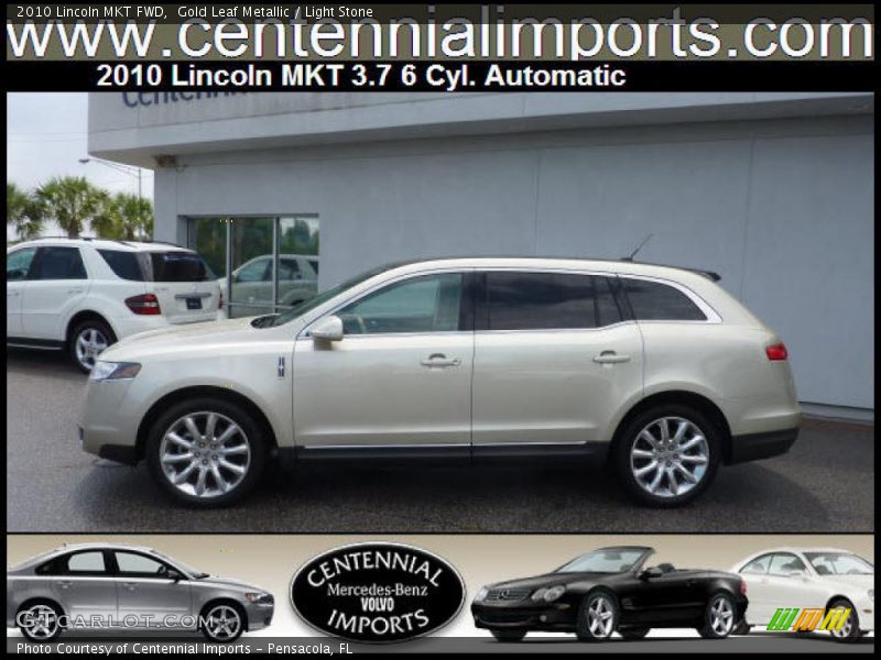 Gold Leaf Metallic / Light Stone 2010 Lincoln MKT FWD