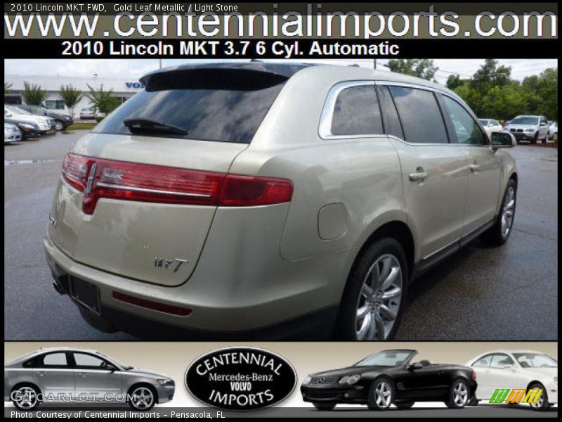 Gold Leaf Metallic / Light Stone 2010 Lincoln MKT FWD