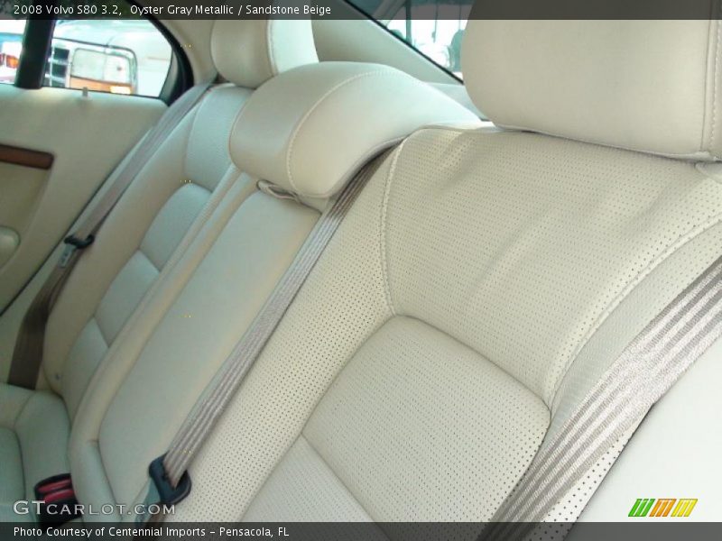 Oyster Gray Metallic / Sandstone Beige 2008 Volvo S80 3.2