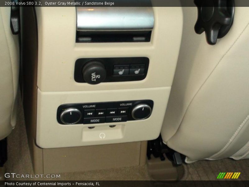 Oyster Gray Metallic / Sandstone Beige 2008 Volvo S80 3.2