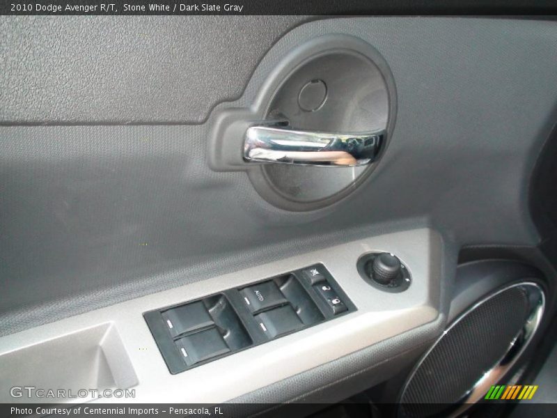 Stone White / Dark Slate Gray 2010 Dodge Avenger R/T