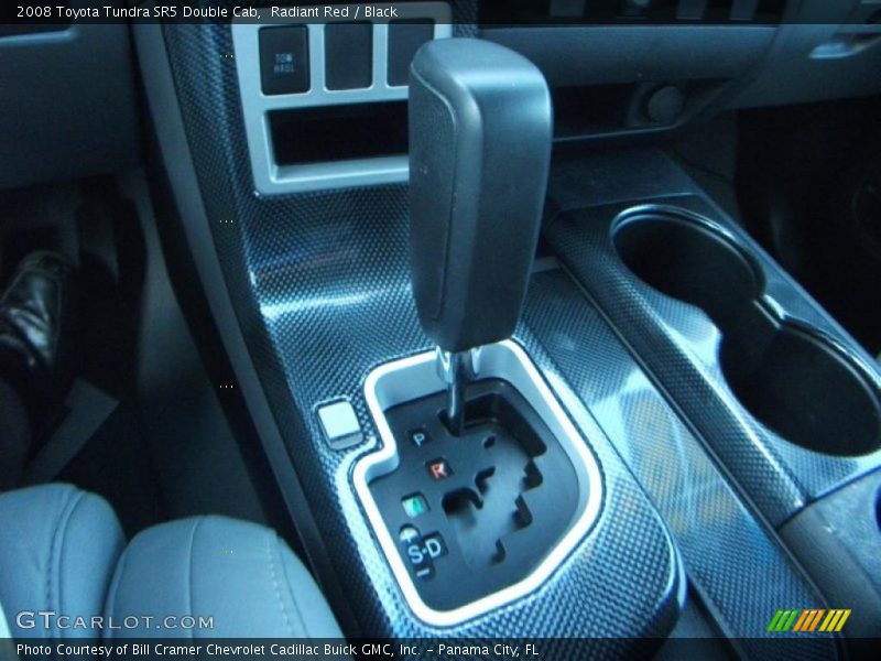 Radiant Red / Black 2008 Toyota Tundra SR5 Double Cab
