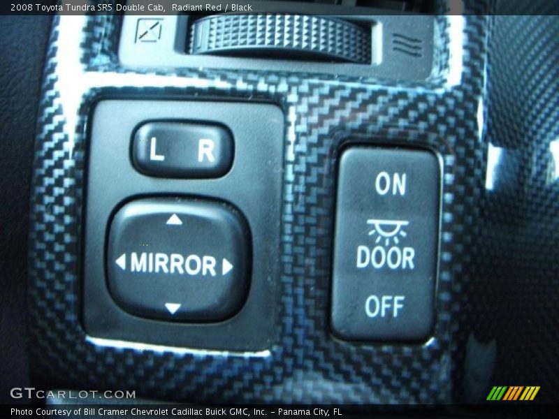 Radiant Red / Black 2008 Toyota Tundra SR5 Double Cab