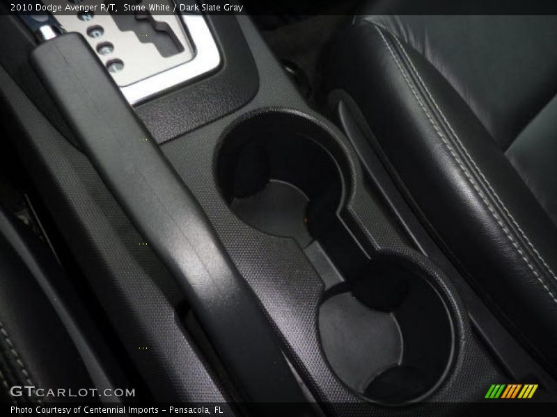 Stone White / Dark Slate Gray 2010 Dodge Avenger R/T