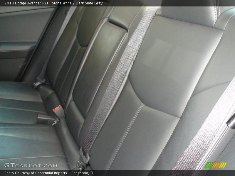 Stone White / Dark Slate Gray 2010 Dodge Avenger R/T