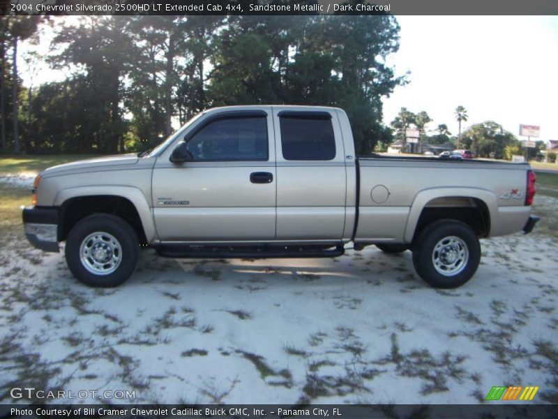 Sandstone Metallic / Dark Charcoal 2004 Chevrolet Silverado 2500HD LT Extended Cab 4x4